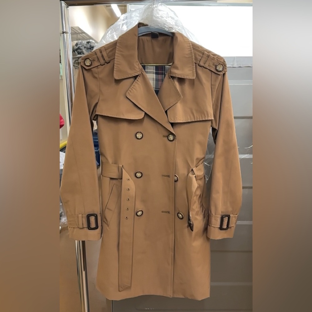 Zara women’s cotton trench coat